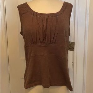 NWT cotton knit tank by IB Diffusion